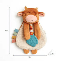 Wild Horse Boutique Highland Cow Itzy Friends Lovey Plush