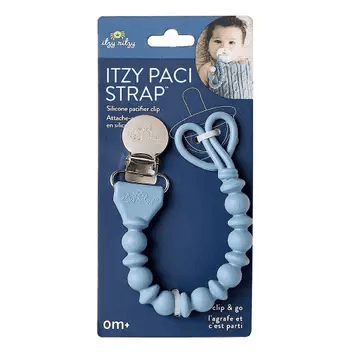 Wild Horse Boutique Itzy Paci Strap- Silicone One Piece Pacifier Clips