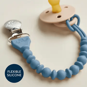 Wild Horse Boutique Itzy Paci Strap- Silicone One Piece Pacifier Clips