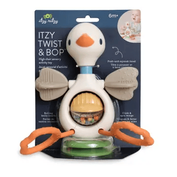 Wild Horse Boutique Itzy Twist & Bop- High Chair Sensory Toy Goose