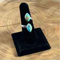 Wild Horse Boutique Jewelry Genuine Turquoise Two-Stone Ring