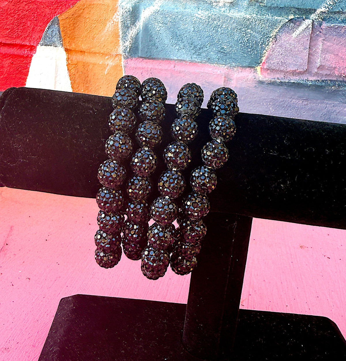 Wild Horse Boutique Jewelry Leopard and Rhinestones Bracelet