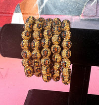 Wild Horse Boutique Jewelry Leopard and Rhinestones Bracelet