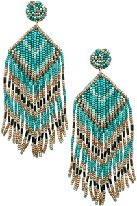 Wild Horse Boutique Jewelry The Aztec Chevron Earrings