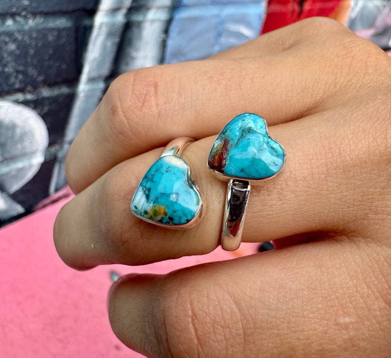 Wild Horse Boutique Jewelry Two Hearts Ring