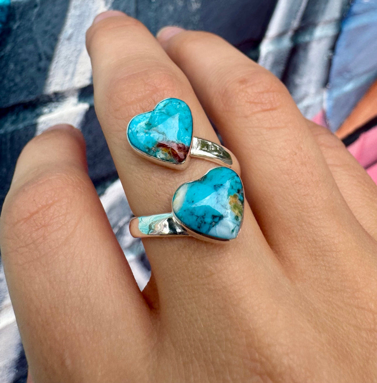 Wild Horse Boutique Jewelry Two Hearts Ring