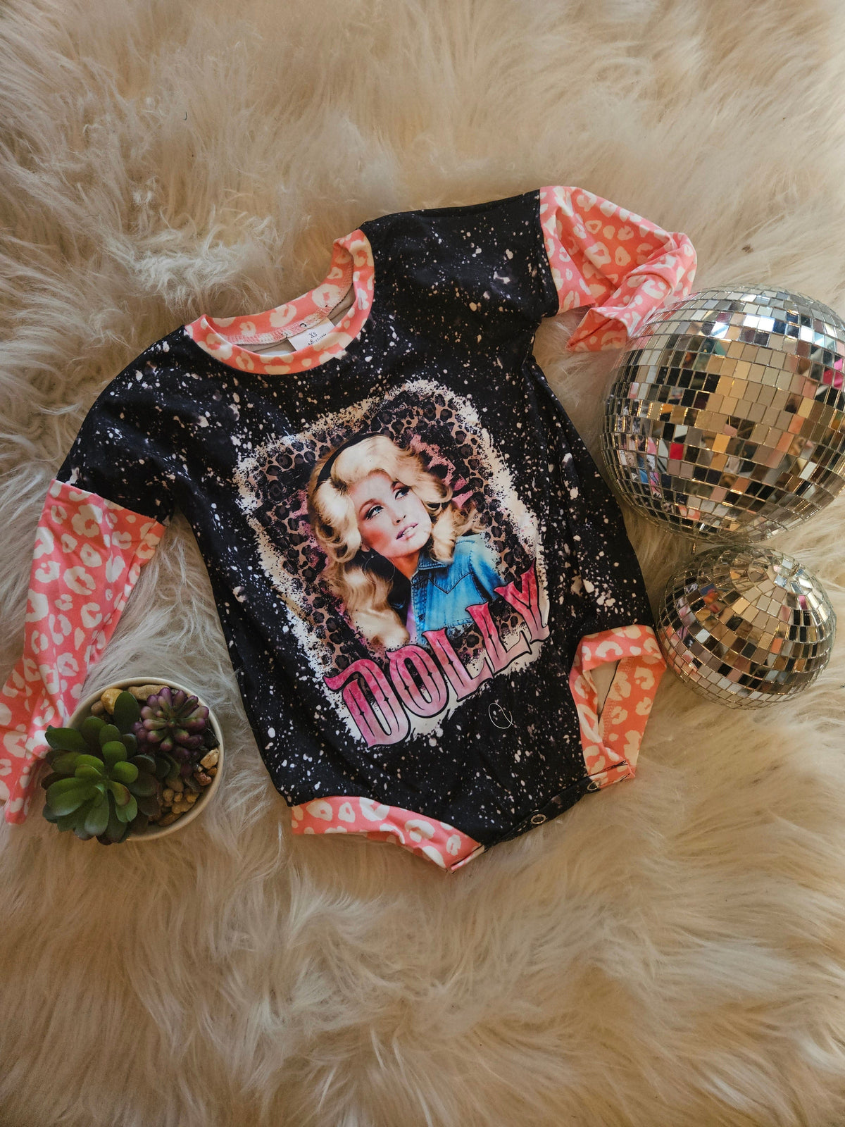 Wild Horse Boutique Kid clothing Dolly Onesie