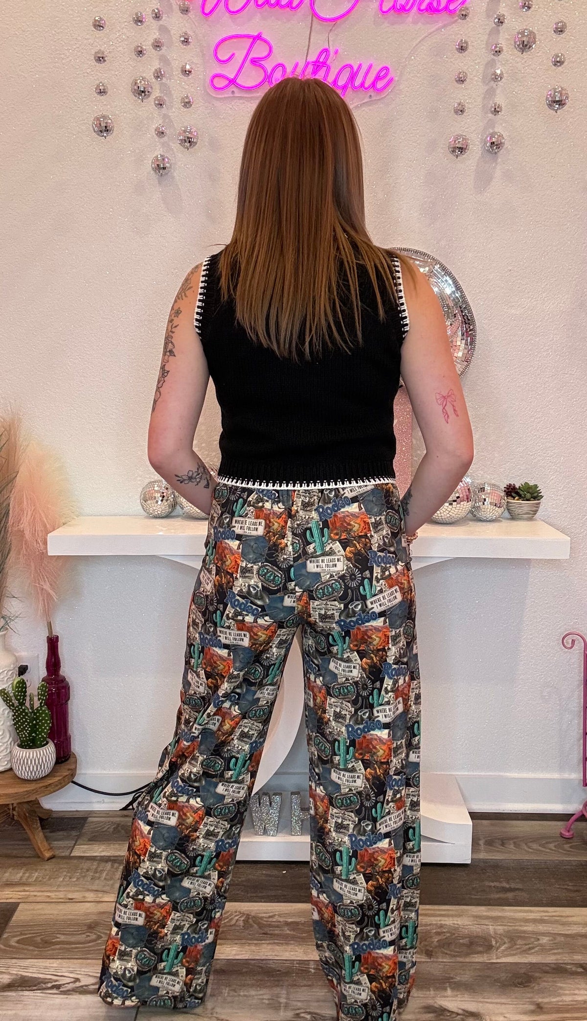 Wild Horse Boutique Navy Rodeo Pants