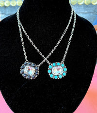 Wild Horse Boutique Necklace Crystal stone Necklace