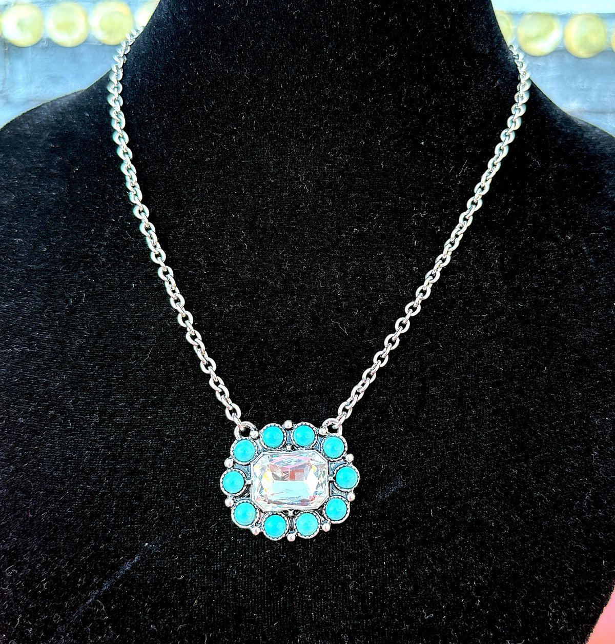 Wild Horse Boutique Necklace Crystal stone Necklace