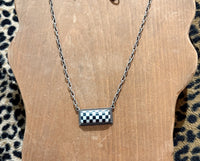 Wild Horse Boutique necklace The Checkered Necklace