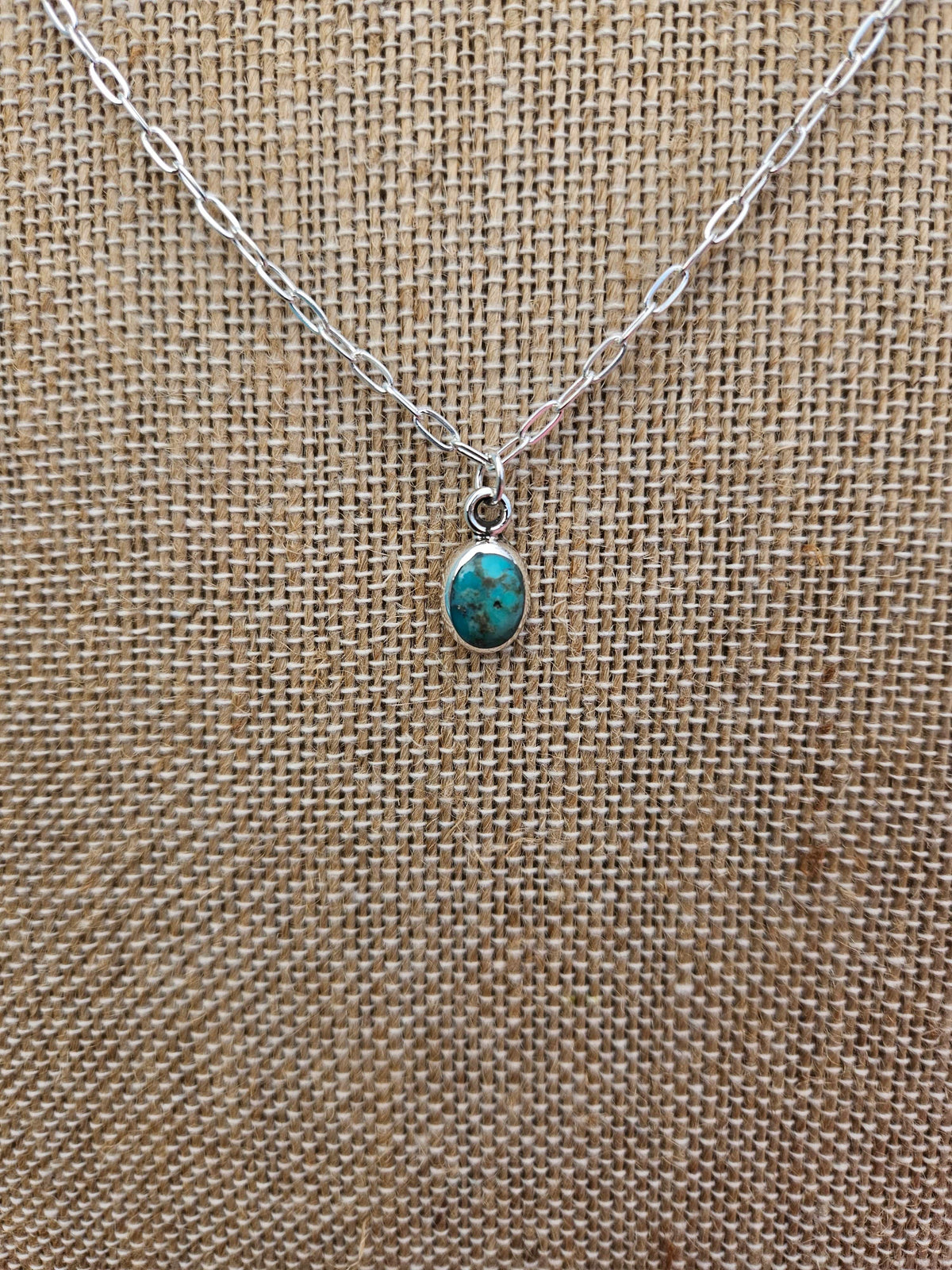 Wild Horse Boutique Necklace Turquoise Oval Necklace