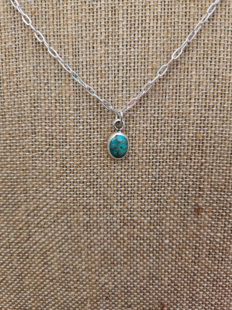 Wild Horse Boutique Necklace Turquoise Oval Necklace