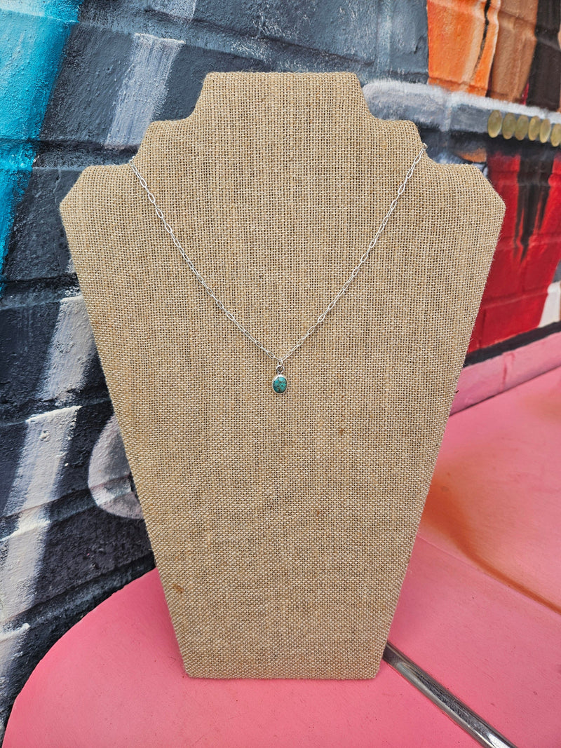 Wild Horse Boutique Necklace Turquoise Oval Necklace