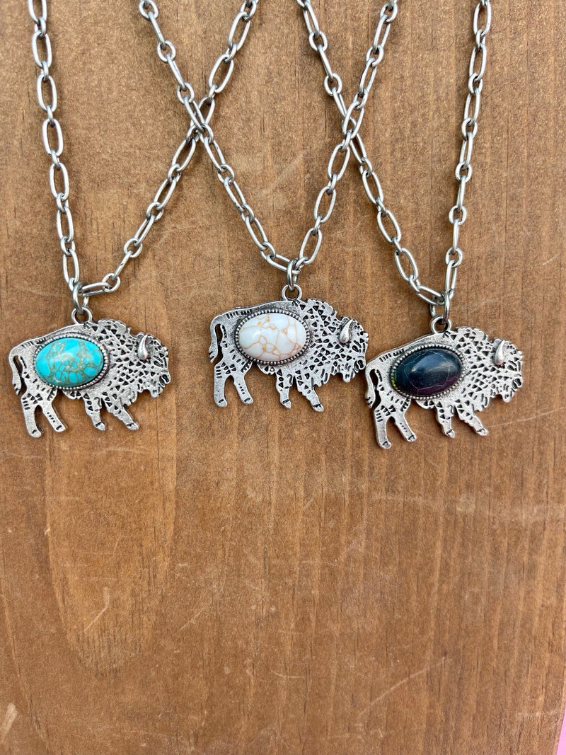 Wild Horse Boutique Necklaces The Buffalo Necklace