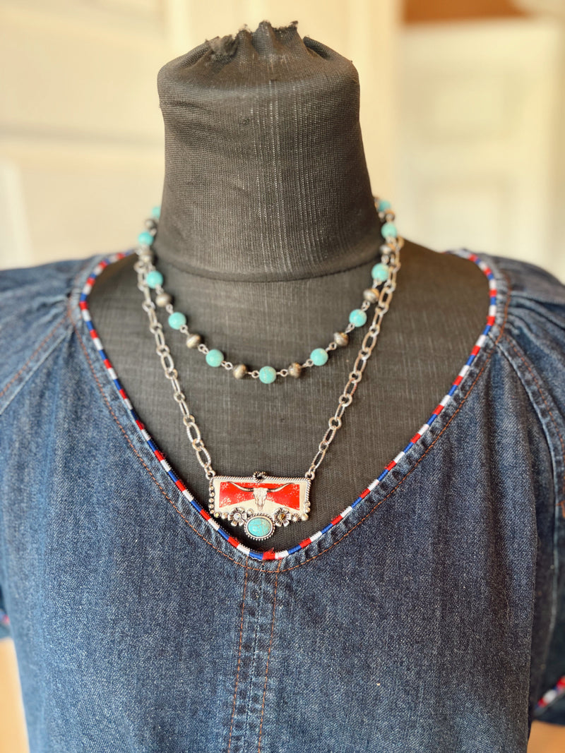 Wild Horse Boutique Necklaces The Cowpoke Necklace
