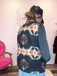 Wild Horse Boutique Puffer vest Aztec Vest