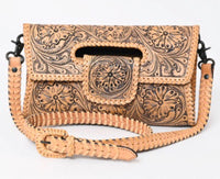 Wild Horse Boutique Purse Tooled Leather Clutch Purse