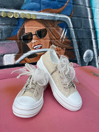Wild Horse Boutique Rhinestone and Pearl sneaker