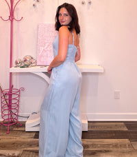 Wild Horse Boutique Romper Denim Romper