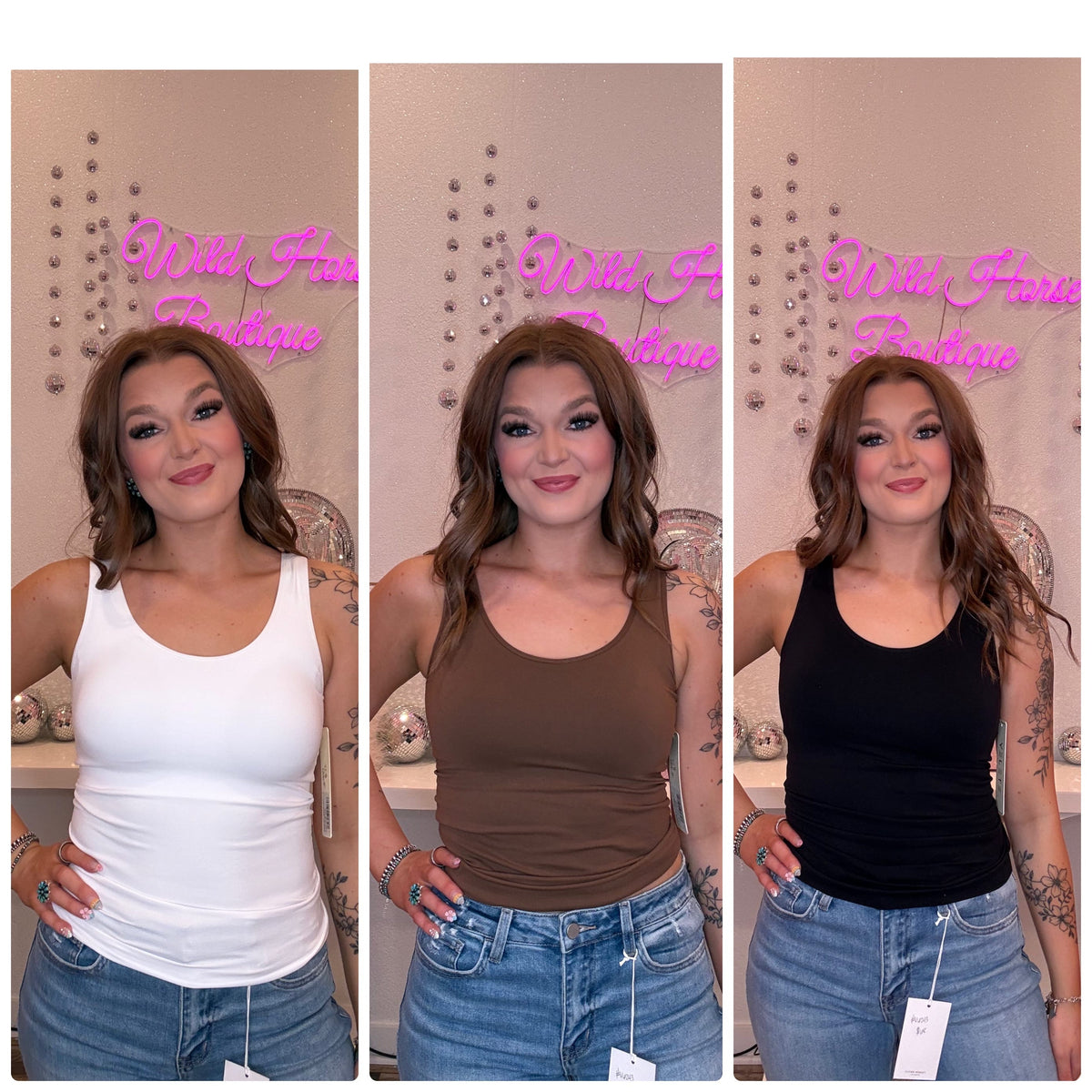 Wild Horse Boutique Shirts & Tops Butter Soft Tank