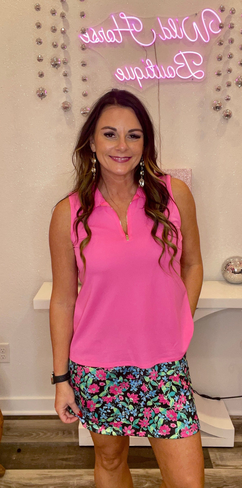 Wild Horse Boutique Shirts & Tops Half Zip Top