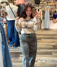 Wild Horse Boutique Shirts & Tops Horseshoe Sweatshirt