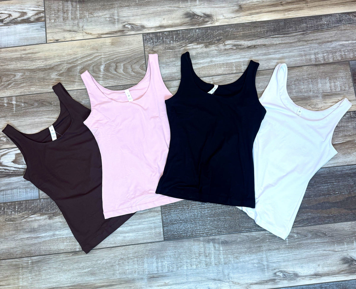 Wild Horse Boutique Shirts & Tops Lynn Everyday Tank – Buttery Soft Comfort