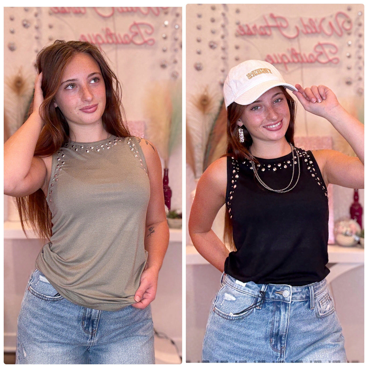 Wild Horse Boutique Shirts & Tops The Jacie Tank