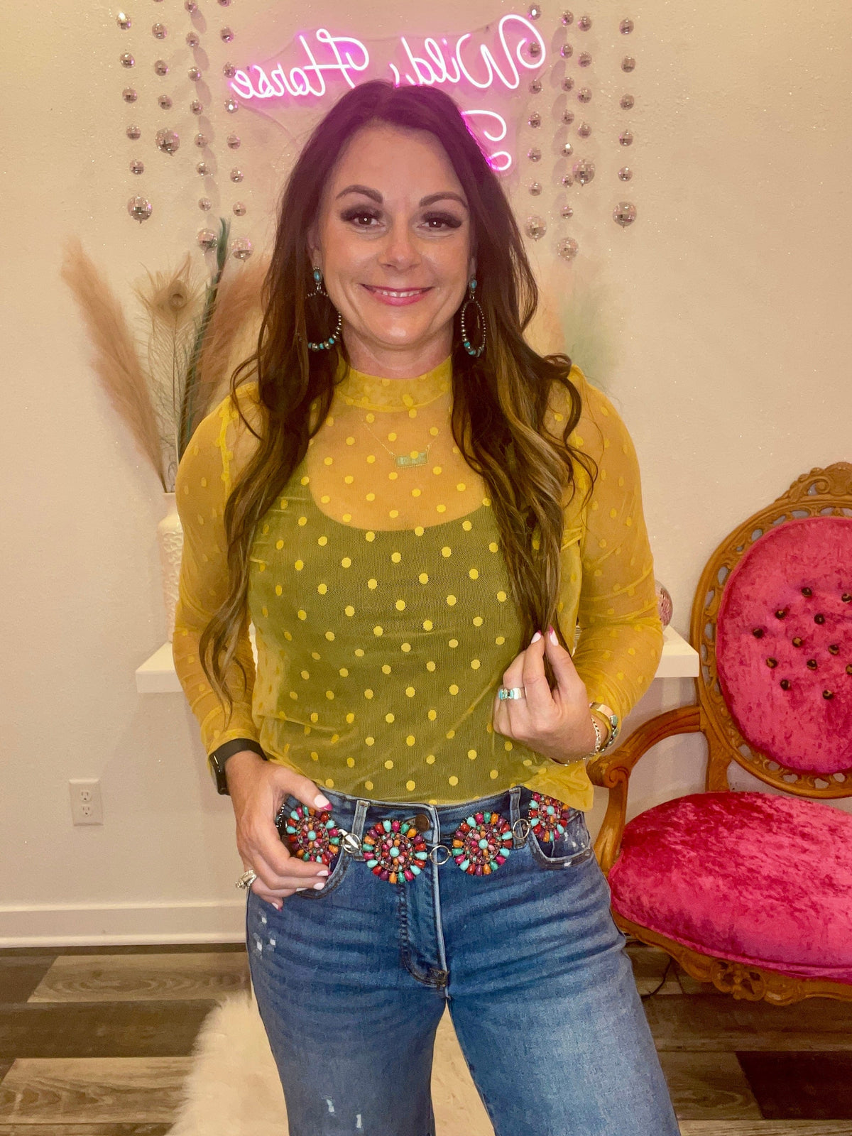 Wild Horse Boutique Shirts & Tops The Mesh Tops