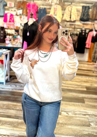 Wild Horse Boutique Shirts & Tops The Problem Sweatshirt