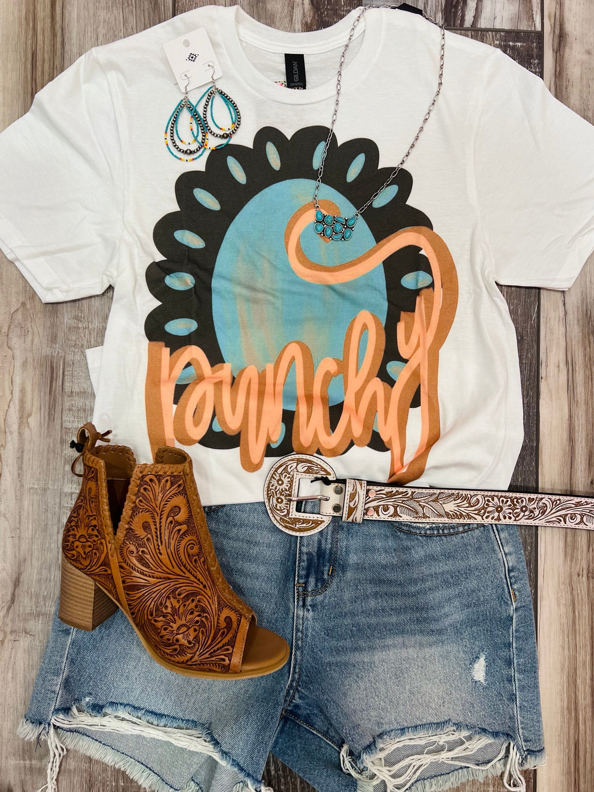 Wild Horse Boutique Shirts & Tops The Punchy Tee