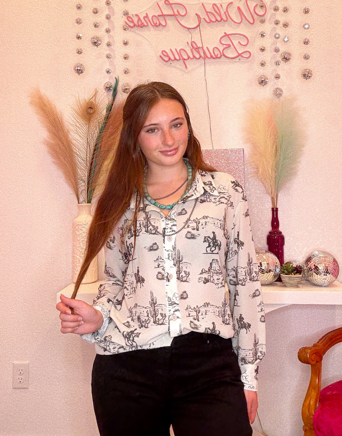Wild Horse Boutique Shirts & Tops The Wyoming Blouse
