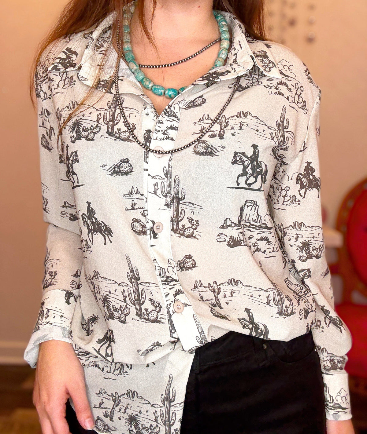 Wild Horse Boutique Shirts & Tops The Wyoming Blouse
