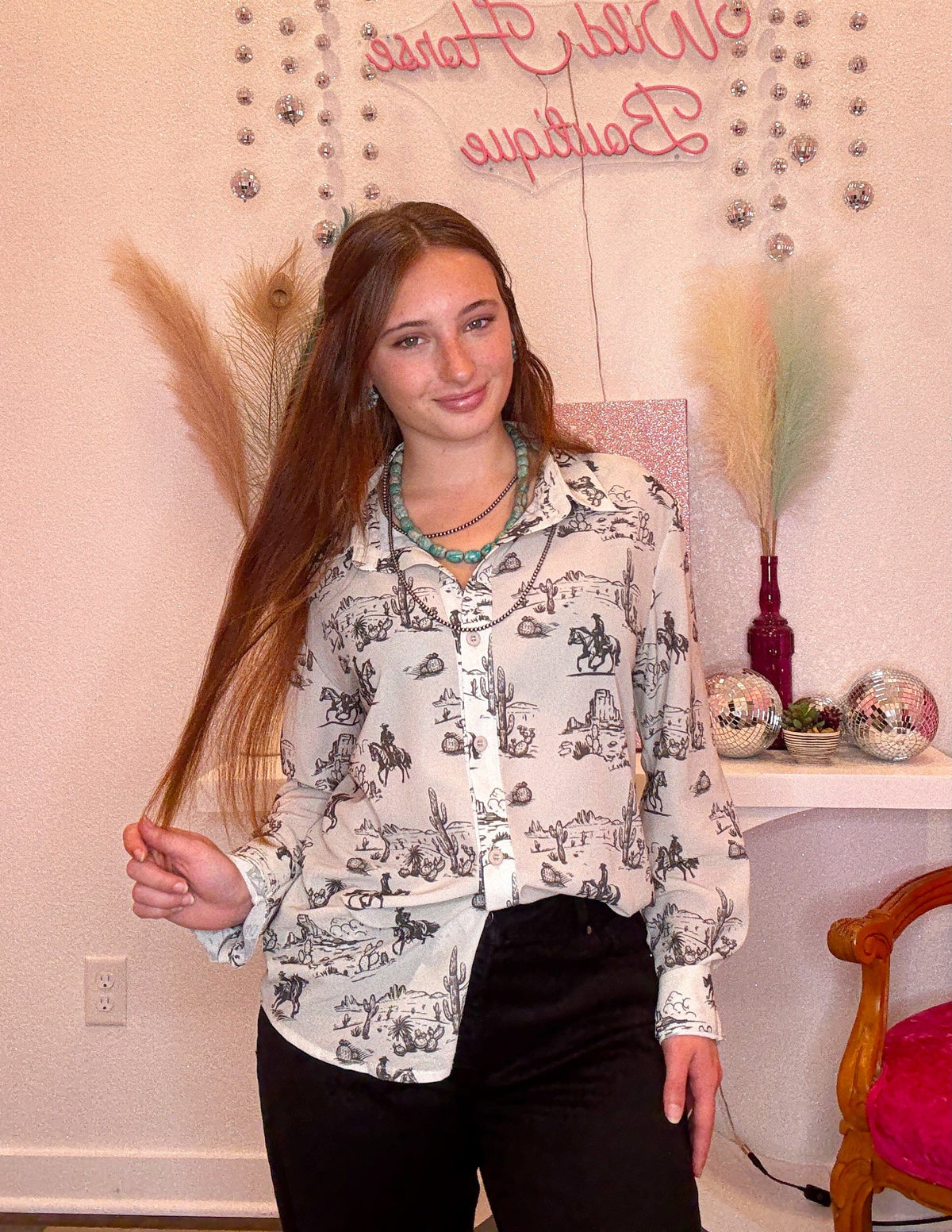 Wild Horse Boutique Shirts & Tops The Wyoming Blouse