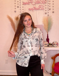 Wild Horse Boutique Shirts & Tops The Wyoming Blouse