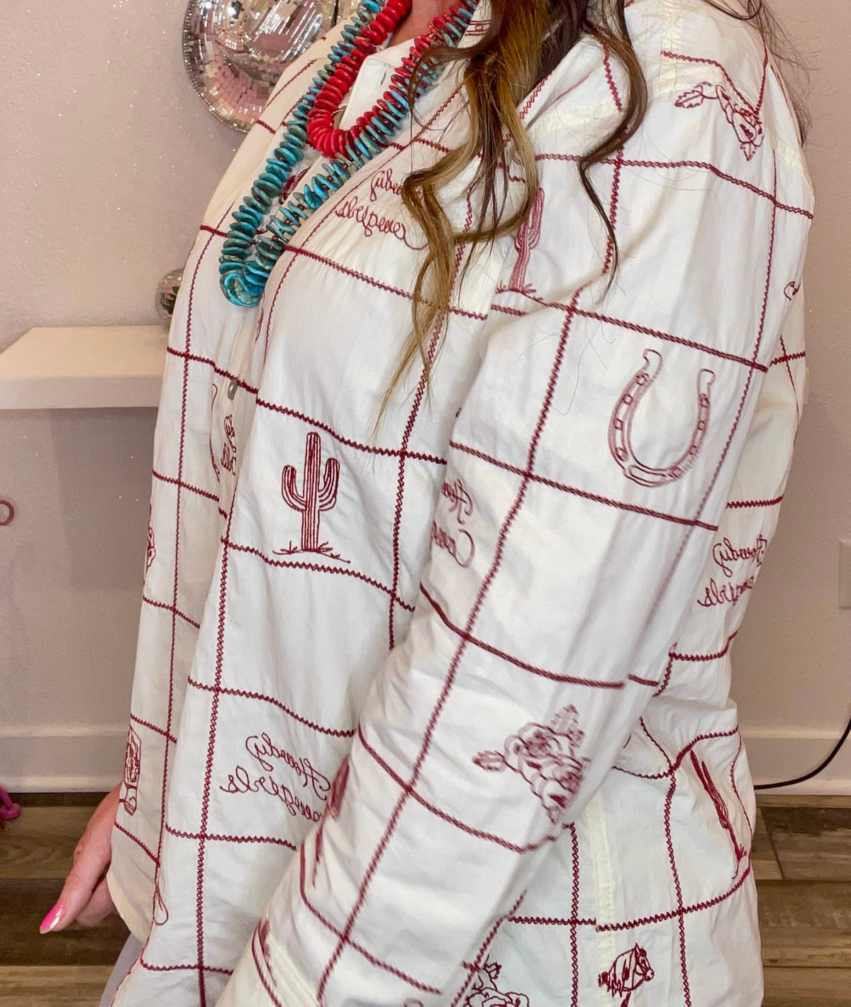 Wild Horse Boutique Shirts & Tops Western Square Button Down