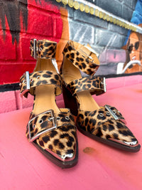 Wild Horse Boutique Shoes Hendrix Leopard Heel