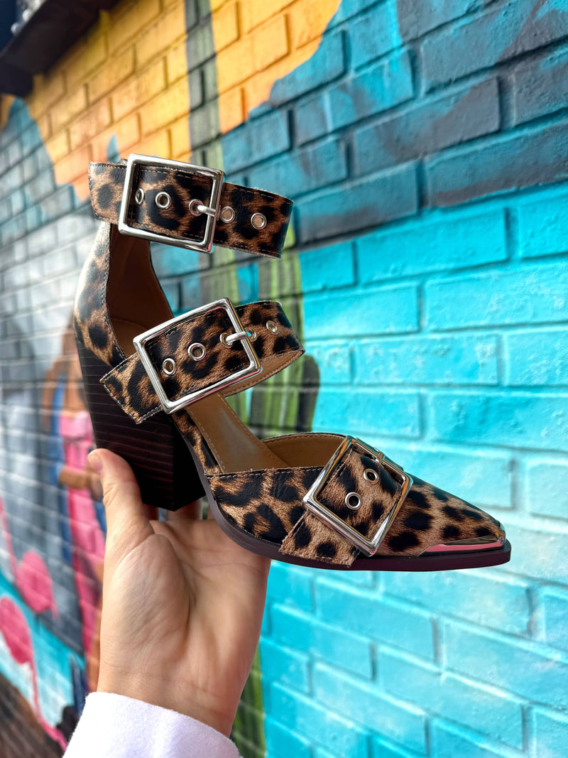Wild Horse Boutique Shoes Hendrix Leopard Heel