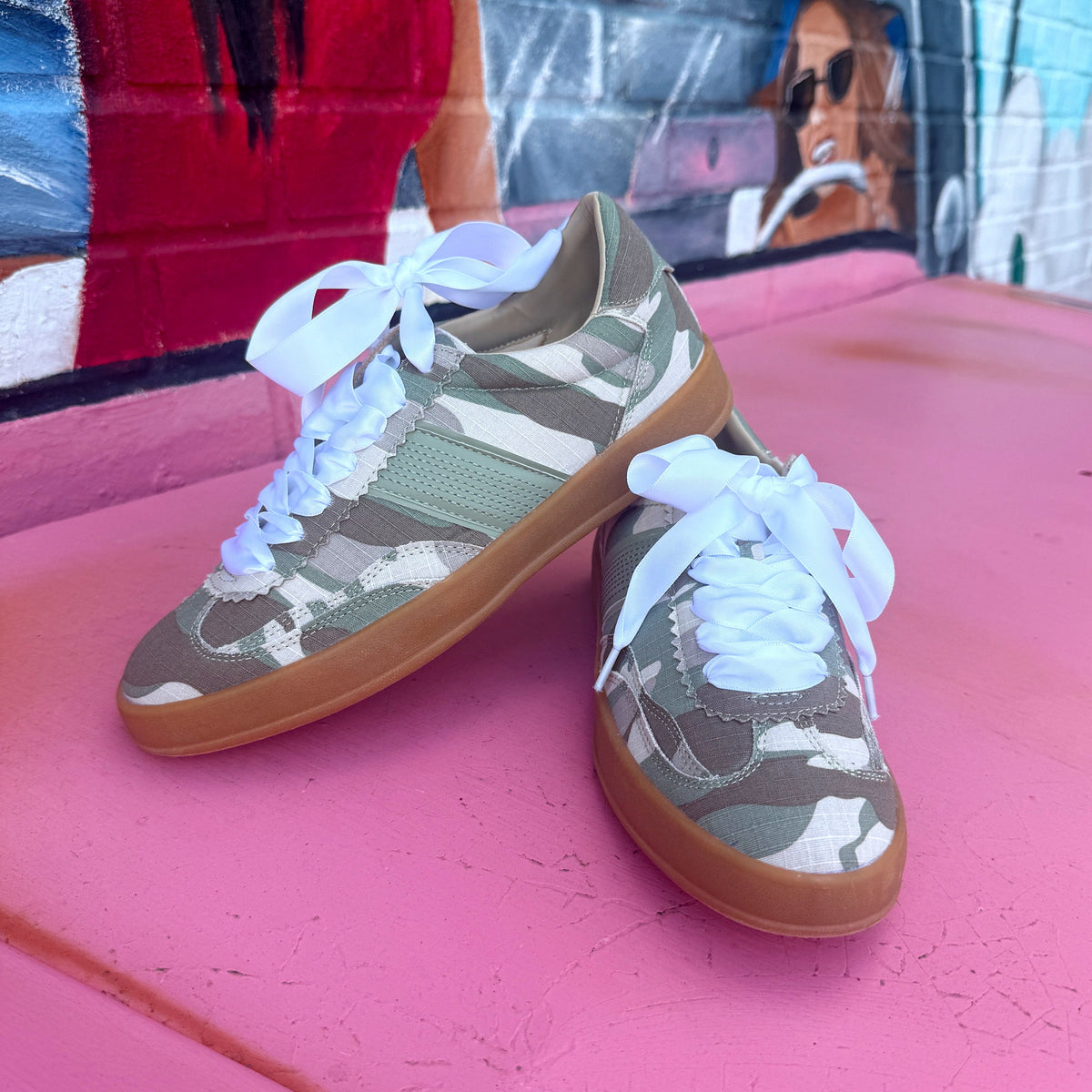 Wild Horse Boutique Shoes The Dixie Camo Sneakers