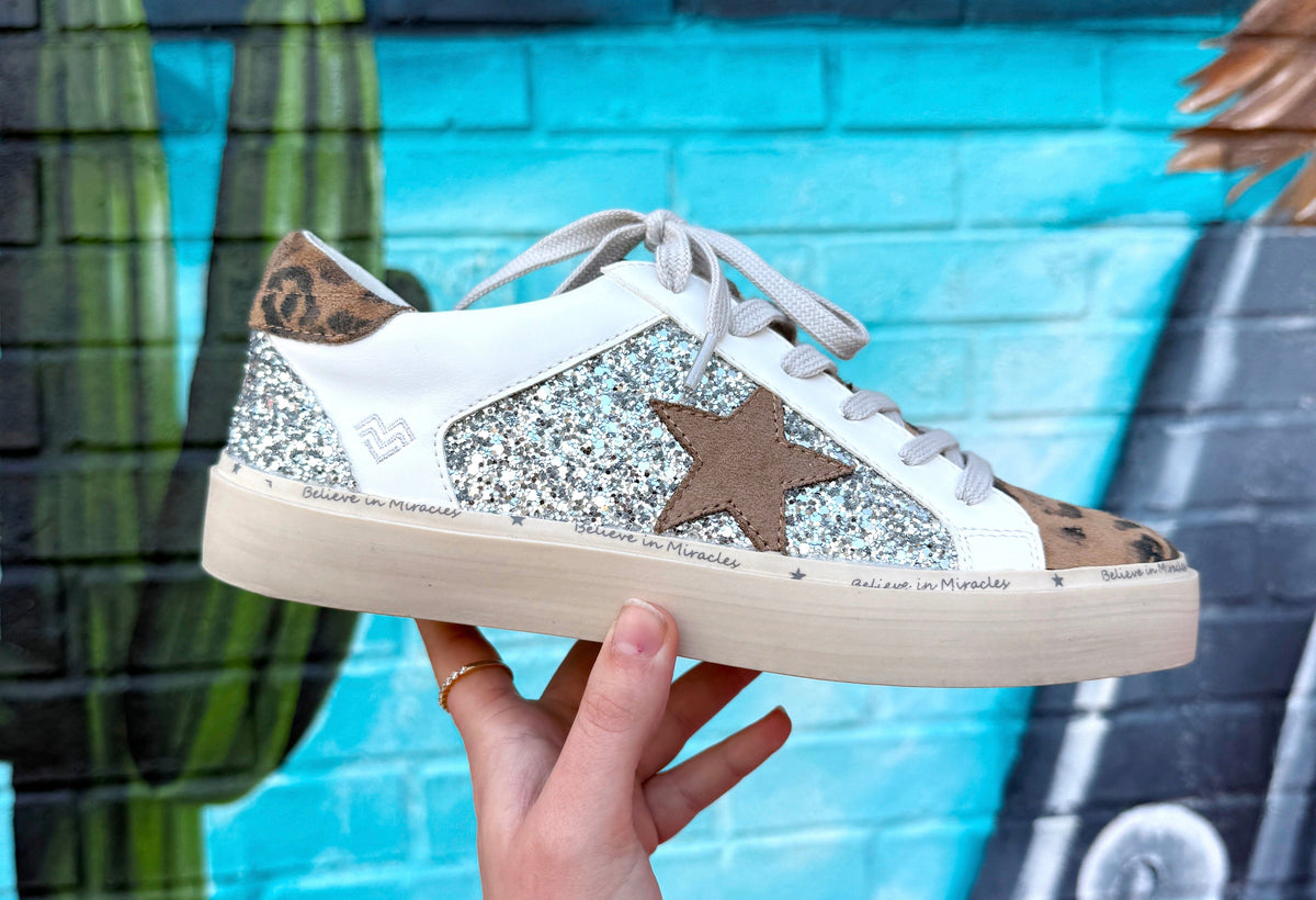 Wild Horse Boutique Shoes The Gaby Leopard Sneakers