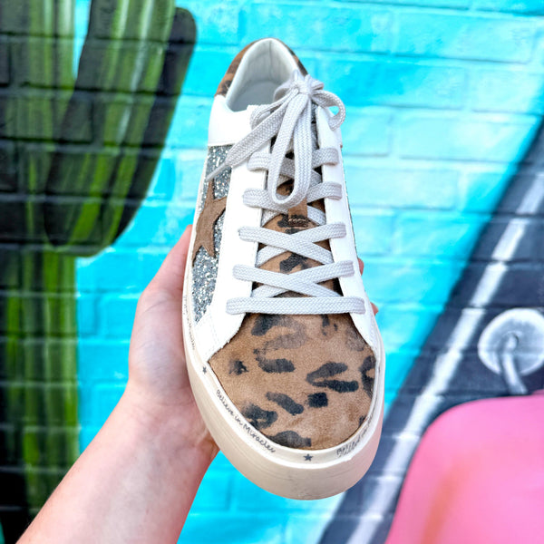 Wild Horse Boutique Shoes The Gaby Leopard Sneakers