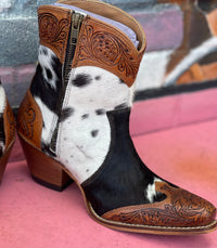 Wild Horse Boutique Shoes The Silverado Hair on Hide Boots