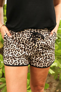 Wild Horse Boutique Shorts Safari Leopard Shorts