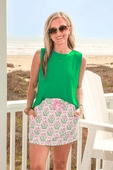Wild Horse Boutique Skort Botanical Garden and Bows Skort