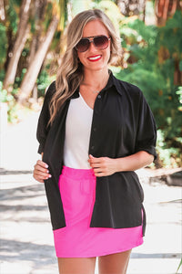 Wild Horse Boutique Skort Neon Pink Skort