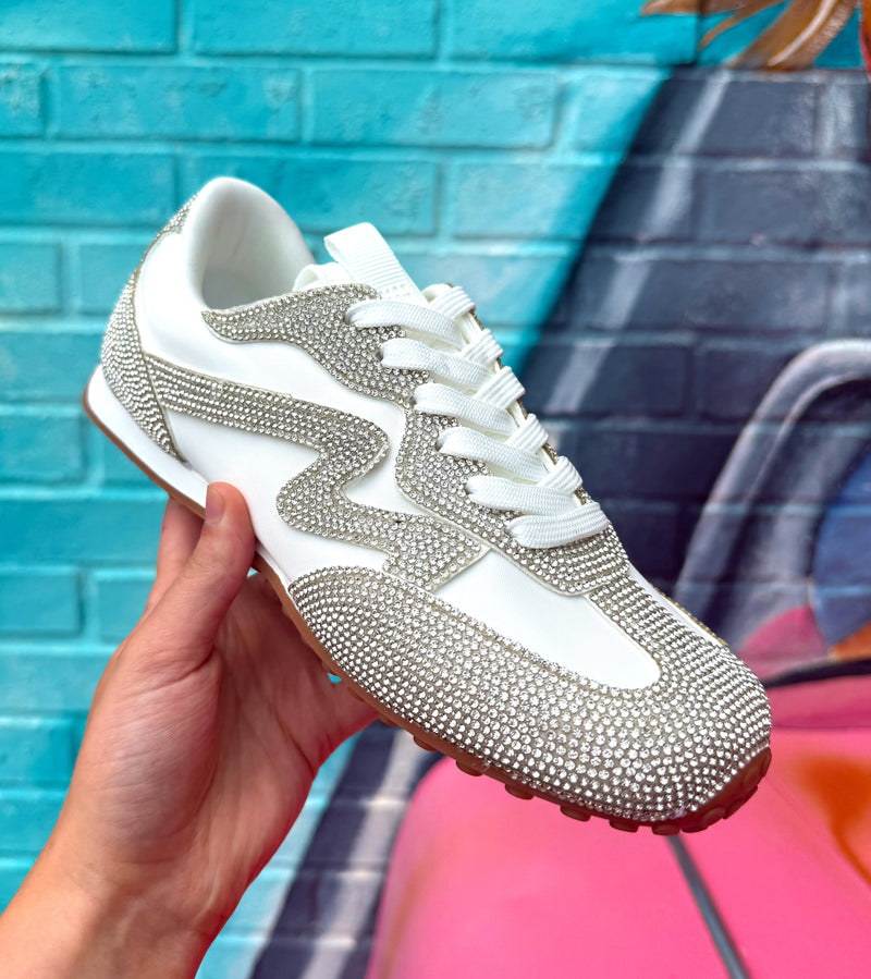 Wild Horse Boutique Sneaker Rhinestone Bedazzled Sneakers
