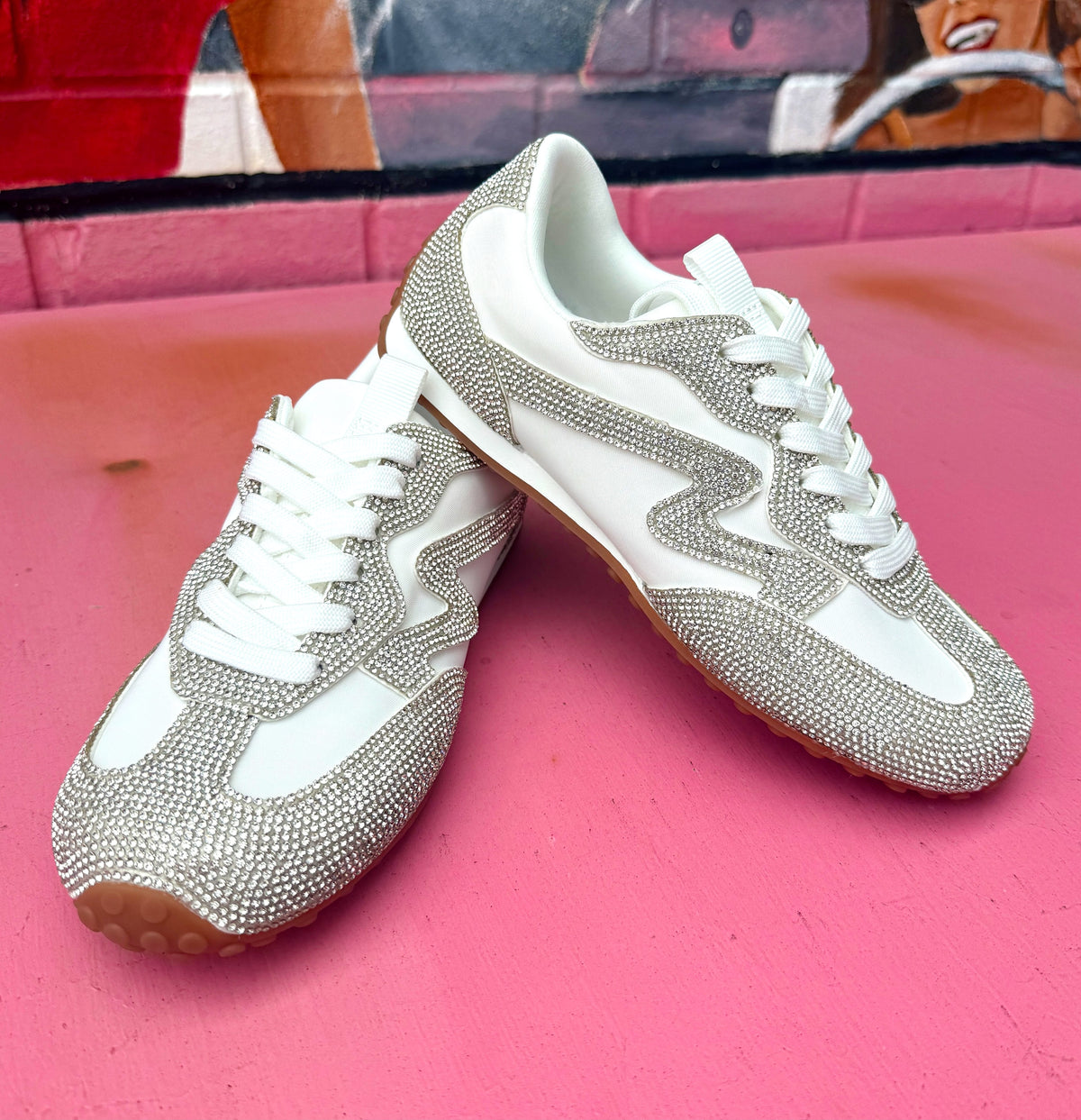 Wild Horse Boutique Sneaker Rhinestone Bedazzled Sneakers