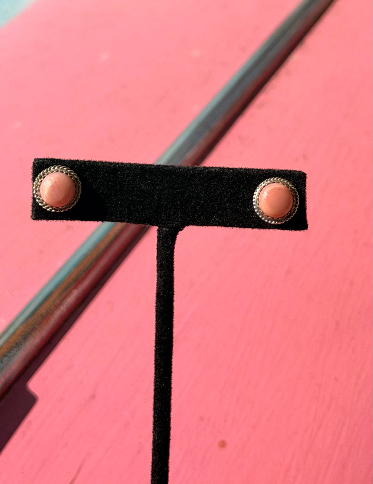 Wild Horse Boutique Sterling Light Pink or Hot Pink Earrings