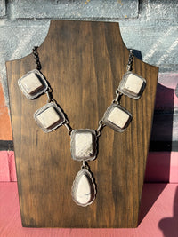 Wild Horse Boutique Sterling White Buffalo Necklace